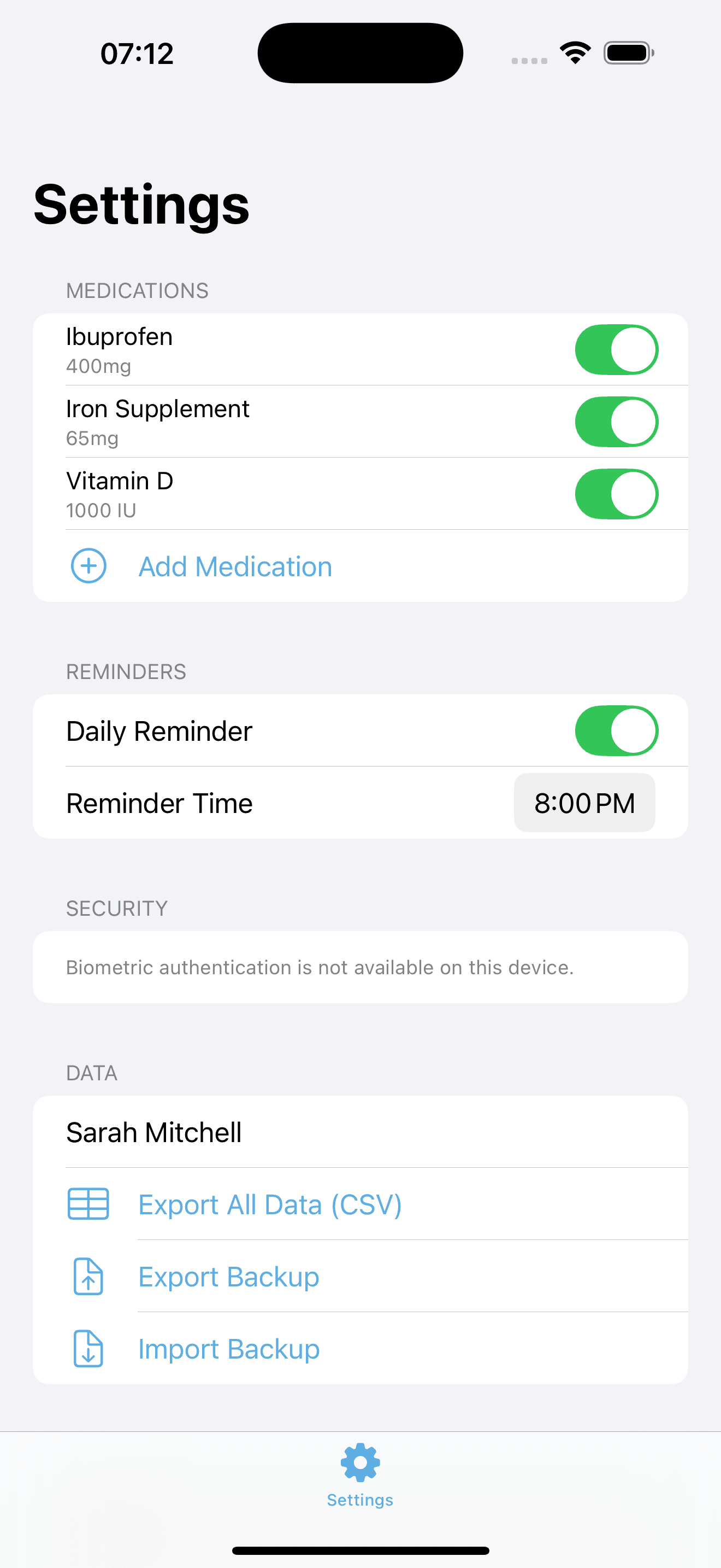 GynDiary screenshot 5